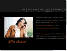 Tablet Screenshot of nilitavachani.com
